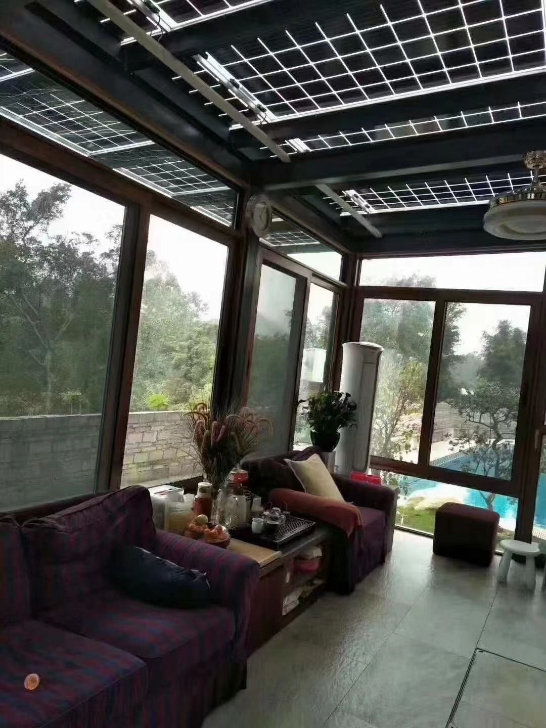 孟州20kw+15kwh智能AI别墅太阳能发电系统